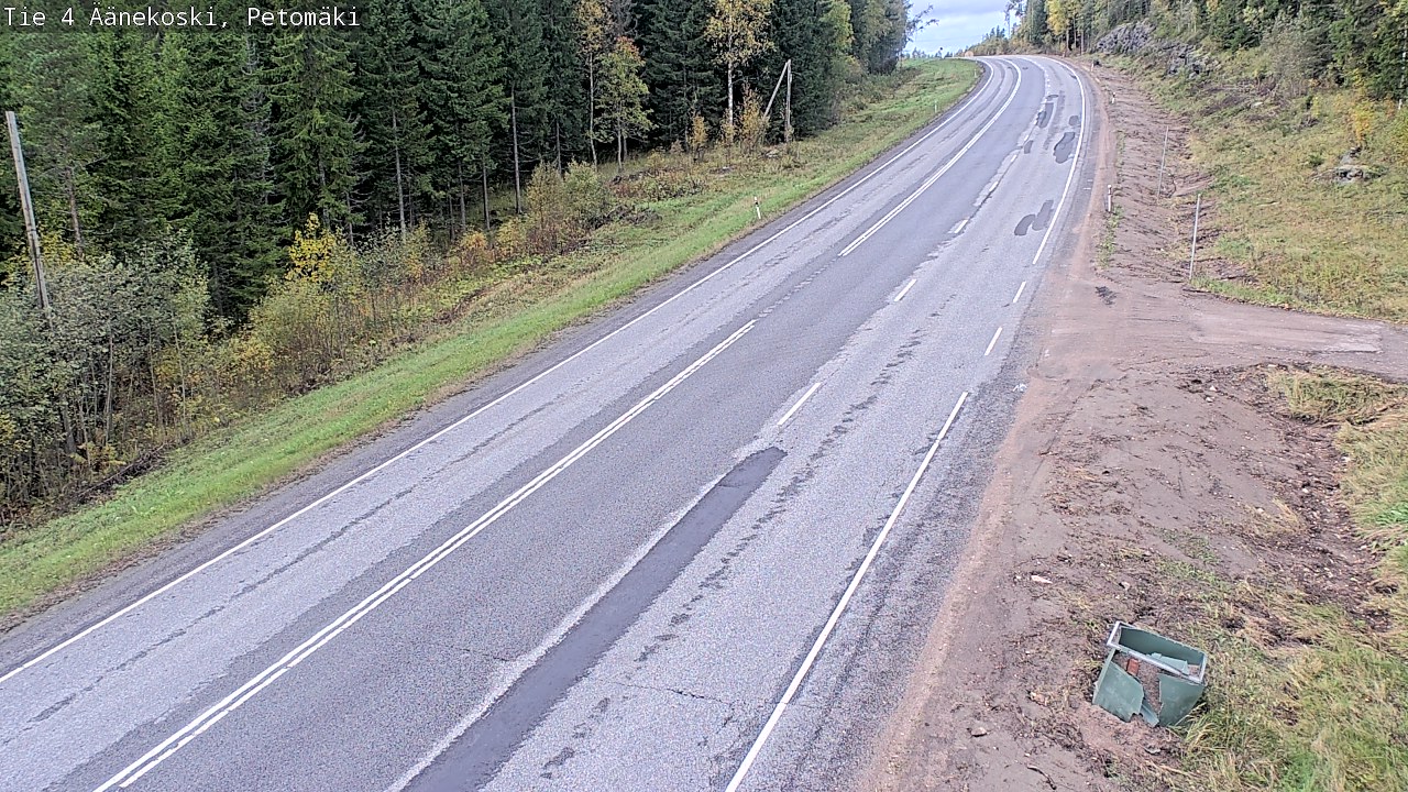 Kelikamerat Kuva Tie 4 Äänekoski. Petomäki, Äänekoski, Keski-Suomi