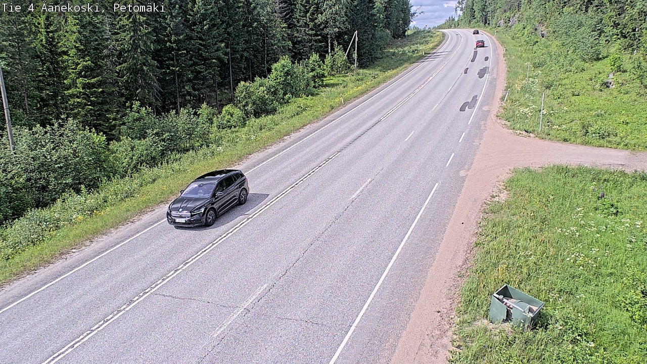 Kelikamerat Kuva Tie 4 Äänekoski. Petomäki, Äänekoski, Keski-Suomi