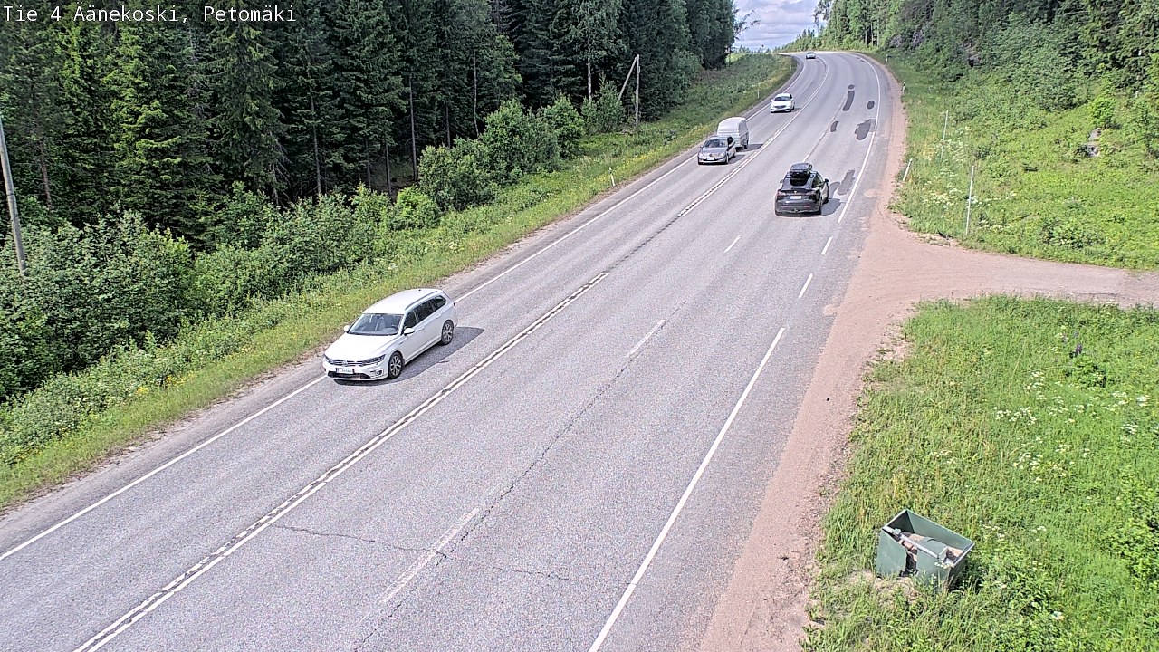Kelikamerat Kuva Tie 4 Äänekoski. Petomäki, Äänekoski, Keski-Suomi