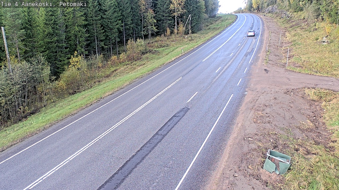 Kelikamerat Kuva Tie 4 Äänekoski. Petomäki, Äänekoski, Keski-Suomi