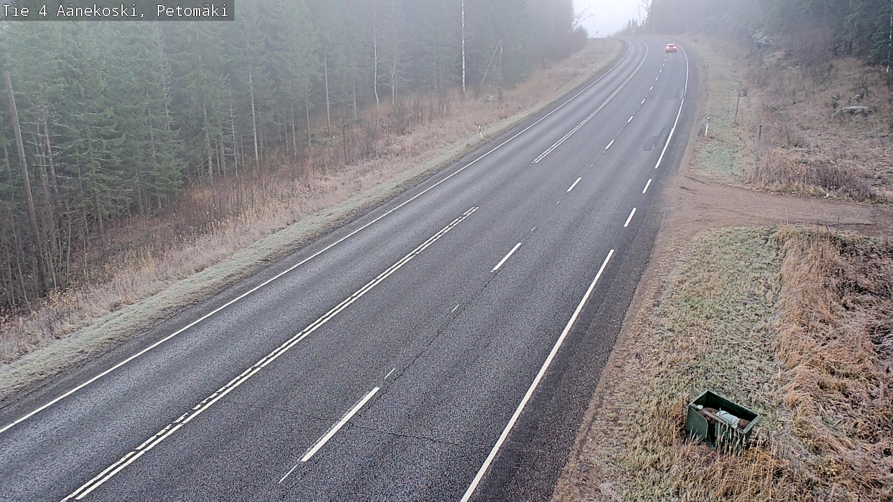 Kelikamerat Kuva Tie 4 Äänekoski. Petomäki, Äänekoski, Keski-Suomi
