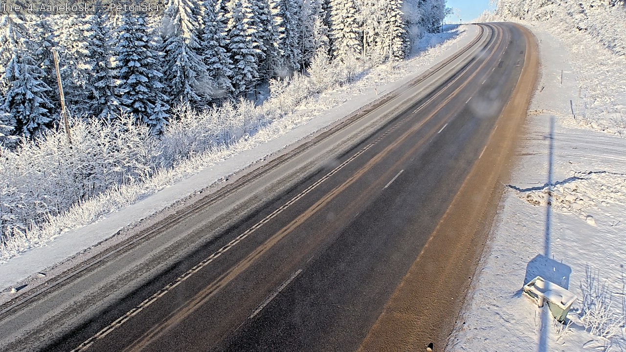 Weather Camera Image Road 4 Äänekoski. PetomäkiPetomäki, Äänekoski, Keski-Suomi