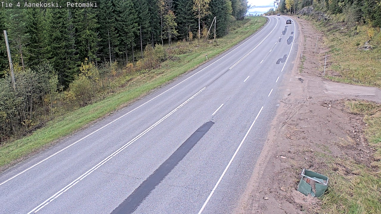 Weather Camera Image Road 4 Äänekoski. PetomäkiPetomäki, Äänekoski, Keski-Suomi