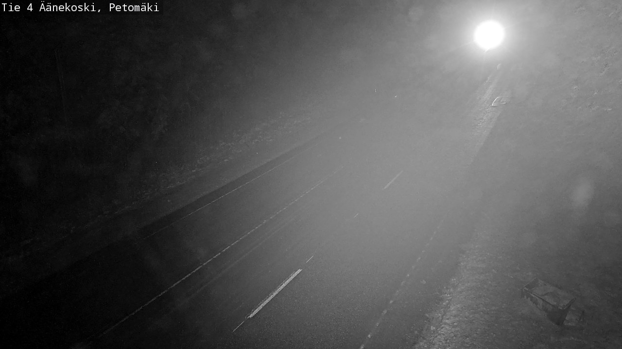 Weather Camera Image Väg 4 Äänekoski. PetomäkiPetomäki, Äänekoski, Keski-Suomi