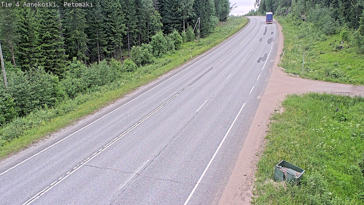 Kelikamerat Kuva Tie 4 Äänekoski. Petomäki, Äänekoski, Keski-Suomi