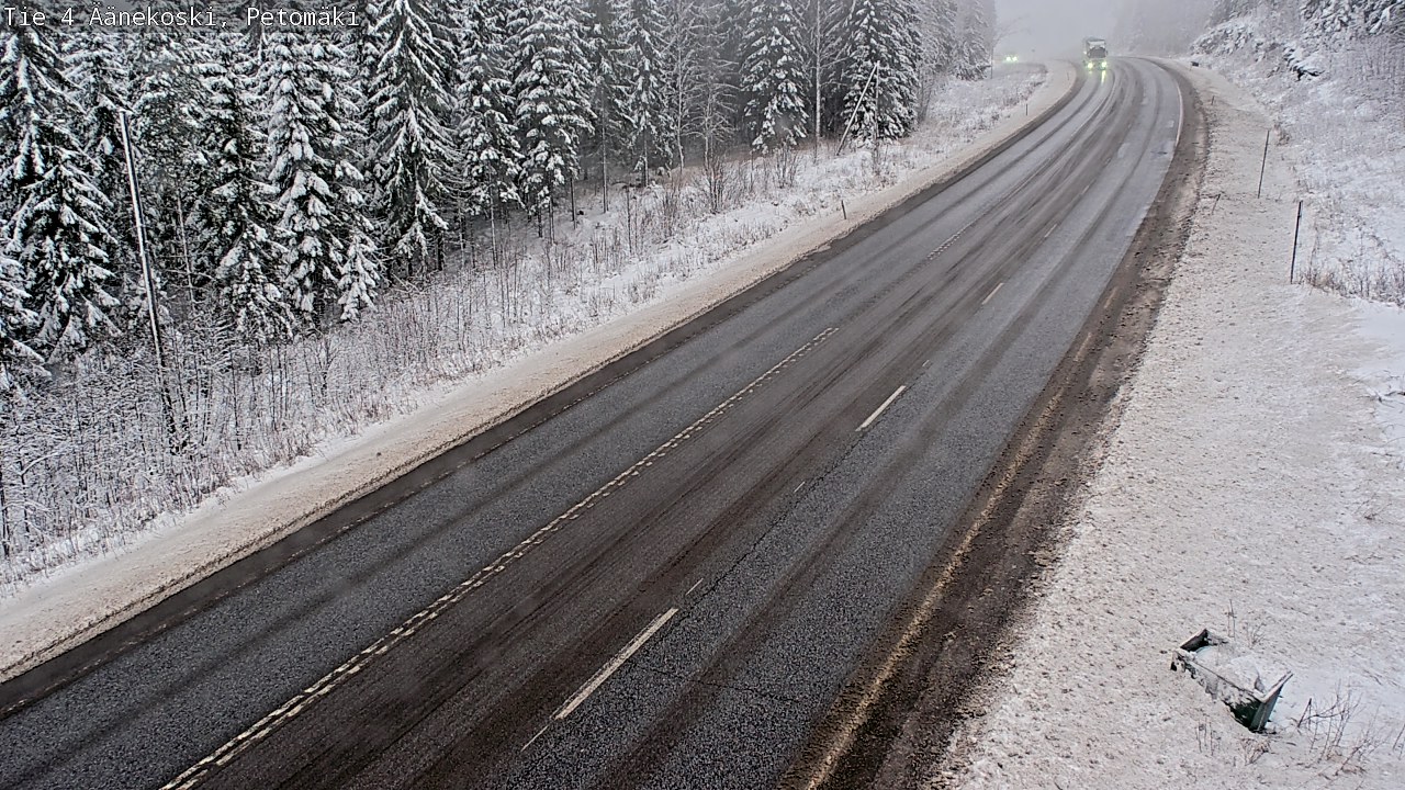 Kelikamerat Kuva Tie 4 Äänekoski. Petomäki, Äänekoski, Keski-Suomi