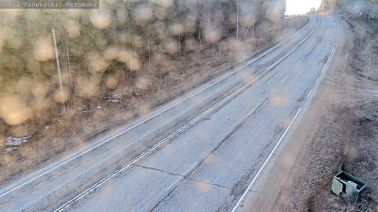 Weather Camera Image Road 4 Äänekoski. PetomäkiPetomäki, Äänekoski, Keski-Suomi