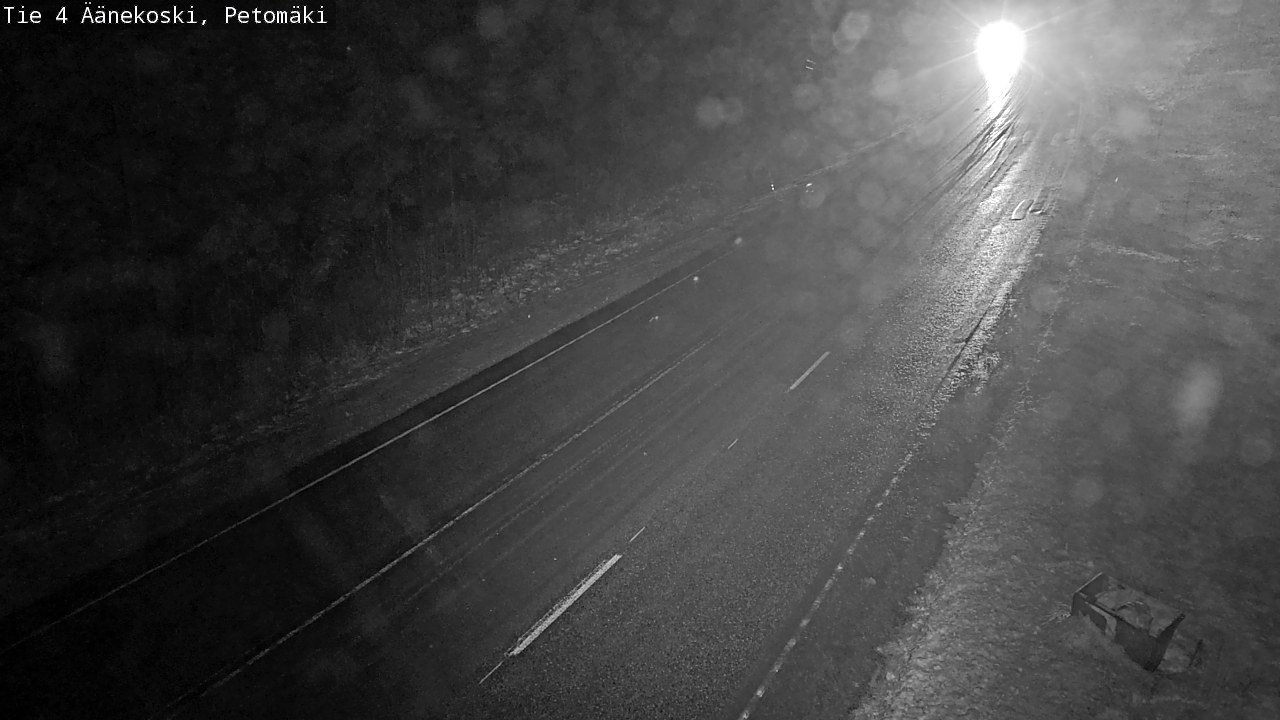 Weather Camera Image Väg 4 Äänekoski. PetomäkiPetomäki, Äänekoski, Keski-Suomi