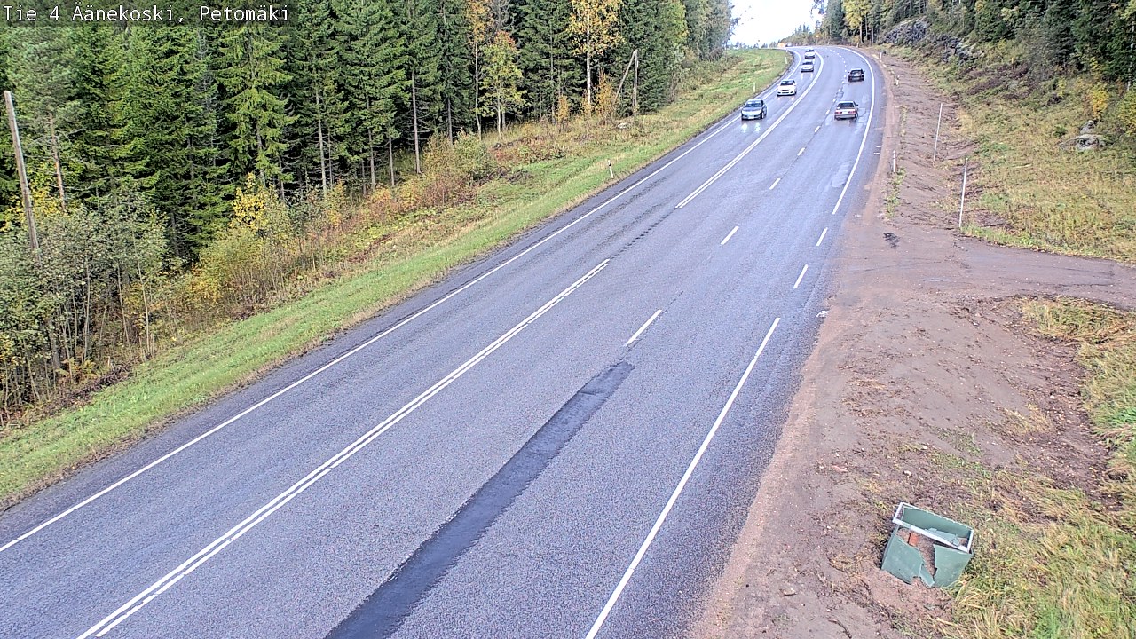 Kelikamerat Kuva Tie 4 Äänekoski. Petomäki, Äänekoski, Keski-Suomi