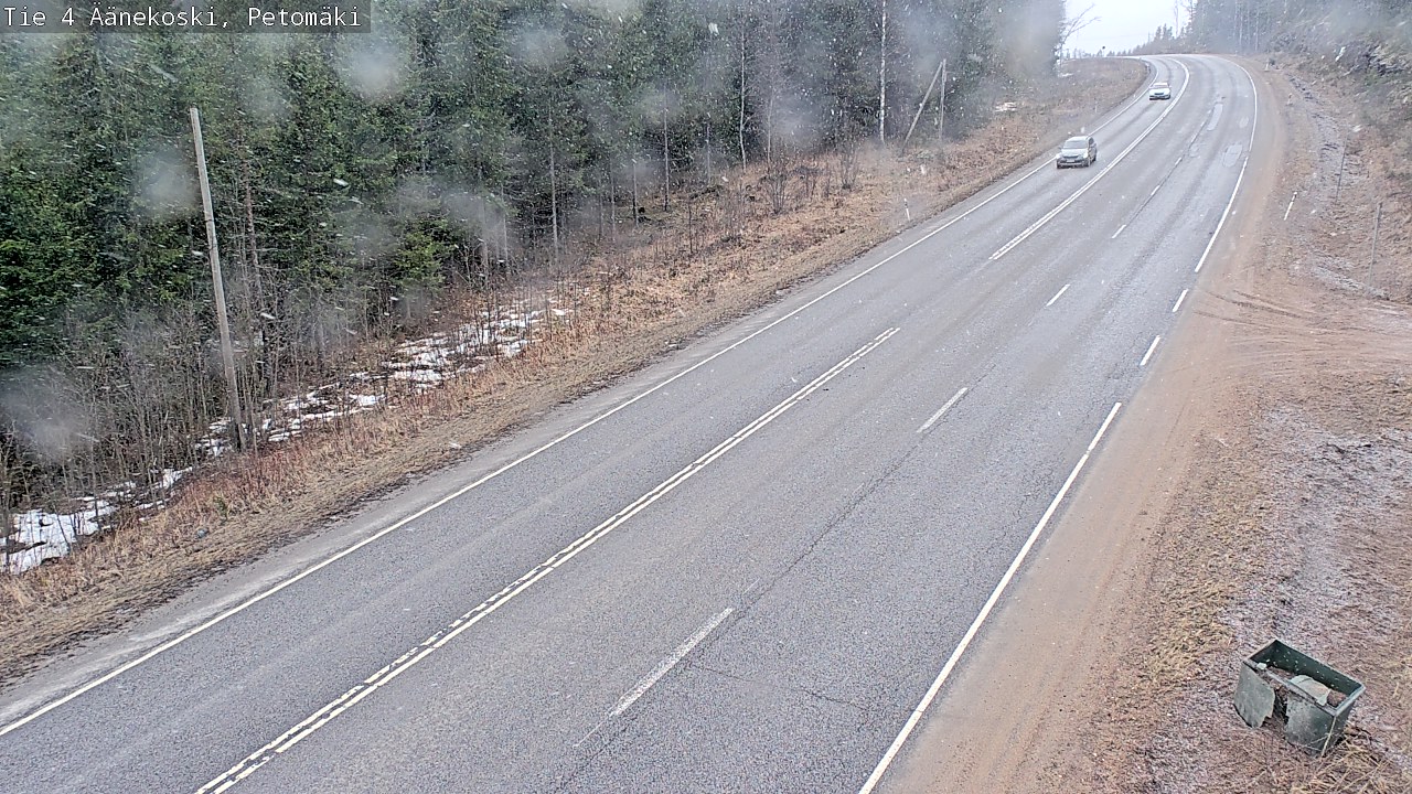 Kelikamerat Kuva Tie 4 Äänekoski. Petomäki, Äänekoski, Keski-Suomi