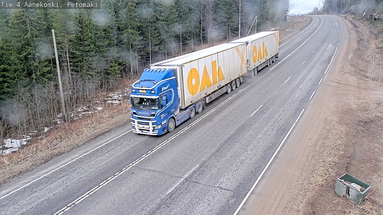 Kelikamerat Kuva Tie 4 Äänekoski. Petomäki, Äänekoski, Keski-Suomi