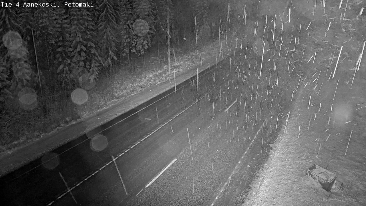 Weather Camera Image Väg 4 Äänekoski. PetomäkiPetomäki, Äänekoski, Keski-Suomi