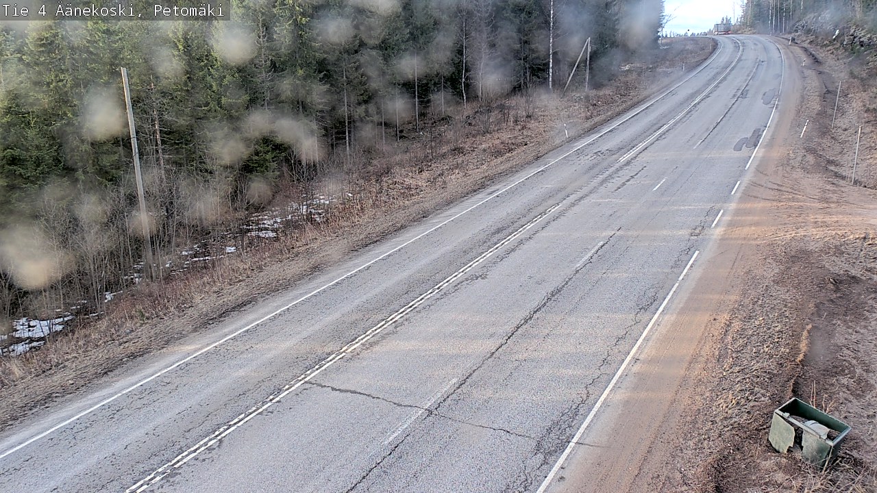 Weather Camera Image Road 4 Äänekoski. PetomäkiPetomäki, Äänekoski, Keski-Suomi