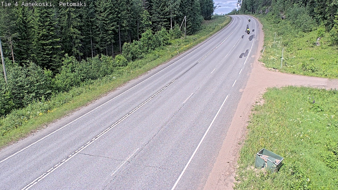 Kelikamerat Kuva Tie 4 Äänekoski. Petomäki, Äänekoski, Keski-Suomi