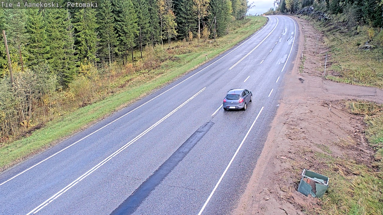 Kelikamerat Kuva Tie 4 Äänekoski. Petomäki, Äänekoski, Keski-Suomi