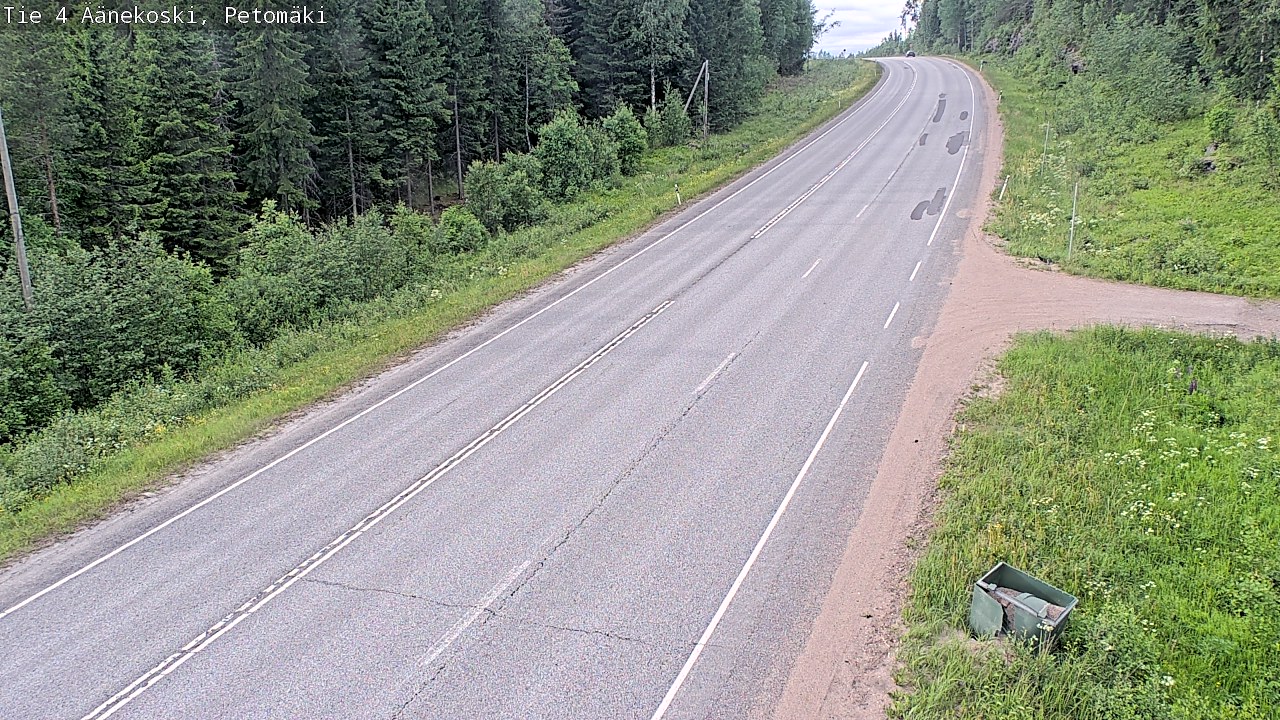 Kelikamerat Kuva Tie 4 Äänekoski. Petomäki, Äänekoski, Keski-Suomi
