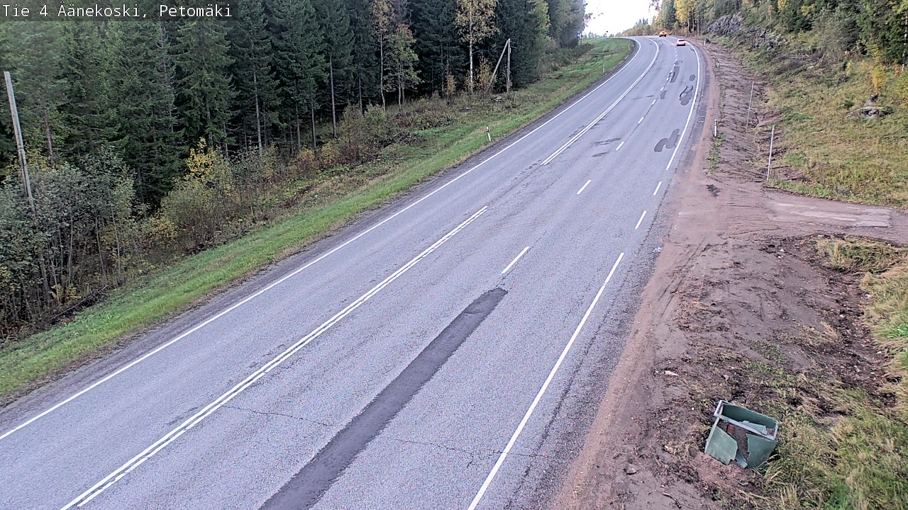Kelikamerat Kuva Tie 4 Äänekoski. Petomäki, Äänekoski, Keski-Suomi