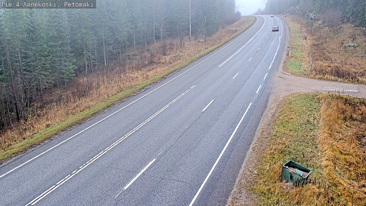 Kelikamerat Kuva Tie 4 Äänekoski. Petomäki, Äänekoski, Keski-Suomi