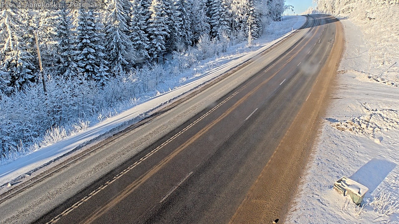 Weather Camera Image Road 4 Äänekoski. PetomäkiPetomäki, Äänekoski, Keski-Suomi