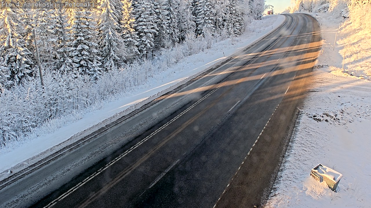 Weather Camera Image Road 4 Äänekoski. PetomäkiPetomäki, Äänekoski, Keski-Suomi