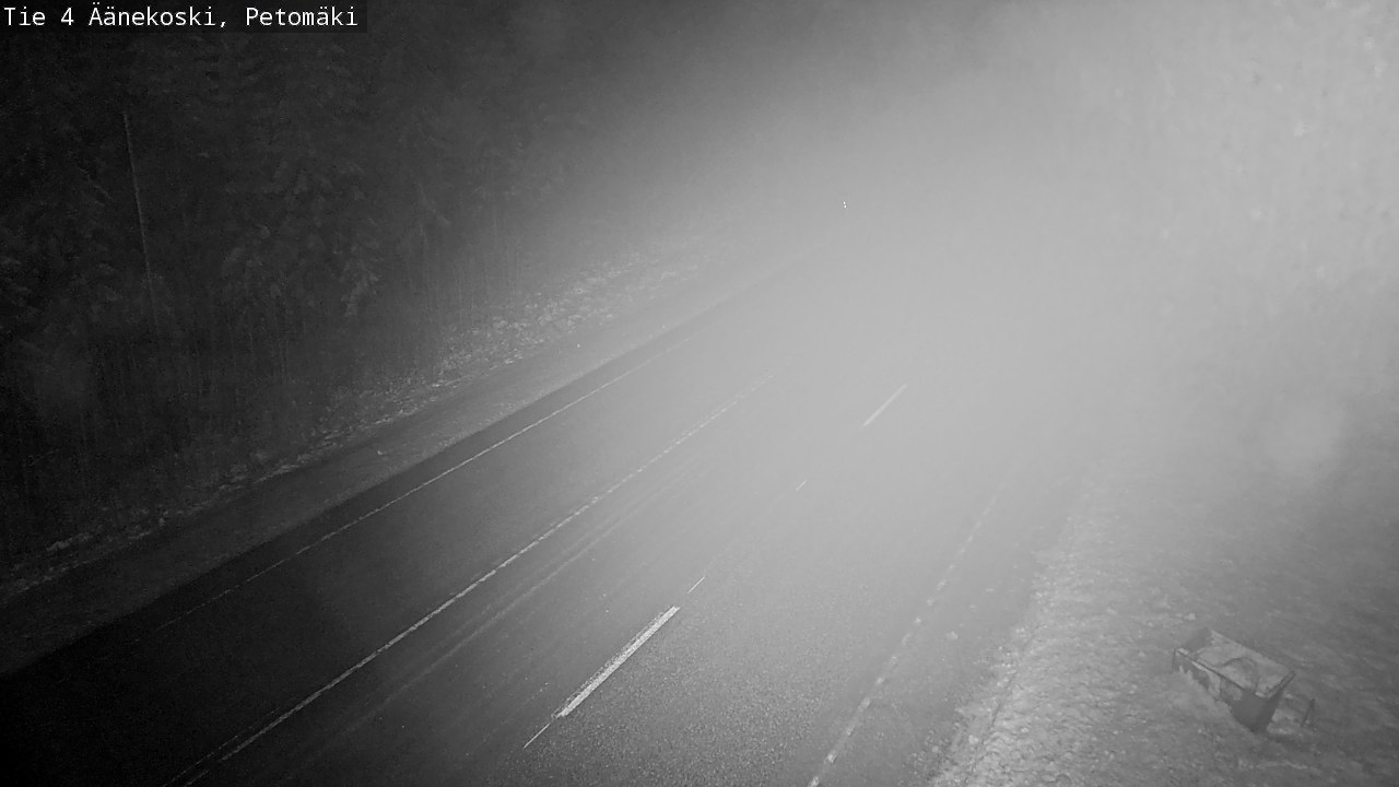 Weather Camera Image Väg 4 Äänekoski. PetomäkiPetomäki, Äänekoski, Keski-Suomi