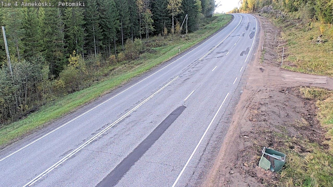Kelikamerat Kuva Tie 4 Äänekoski. Petomäki, Äänekoski, Keski-Suomi