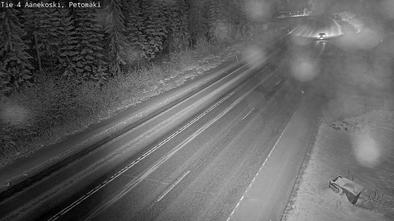 Weather Camera Image Väg 4 Äänekoski. PetomäkiPetomäki, Äänekoski, Keski-Suomi