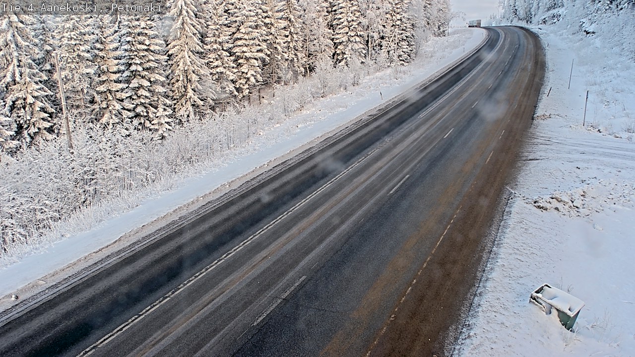 Weather Camera Image Road 4 Äänekoski. PetomäkiPetomäki, Äänekoski, Keski-Suomi