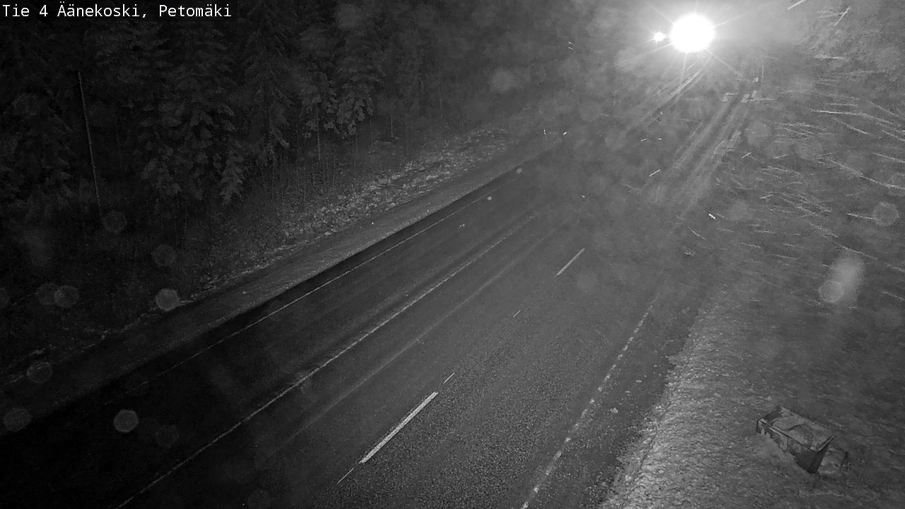 Weather Camera Image Väg 4 Äänekoski. PetomäkiPetomäki, Äänekoski, Keski-Suomi