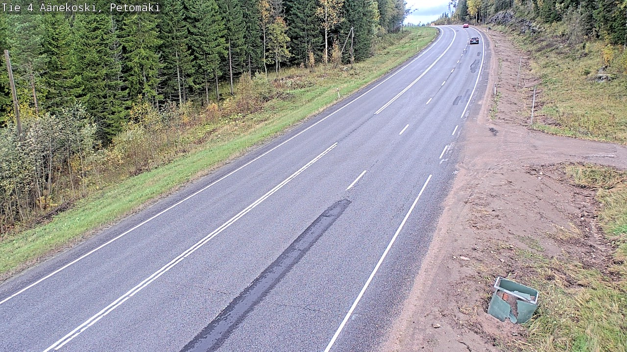 Weather Camera Image Road 4 Äänekoski. PetomäkiPetomäki, Äänekoski, Keski-Suomi