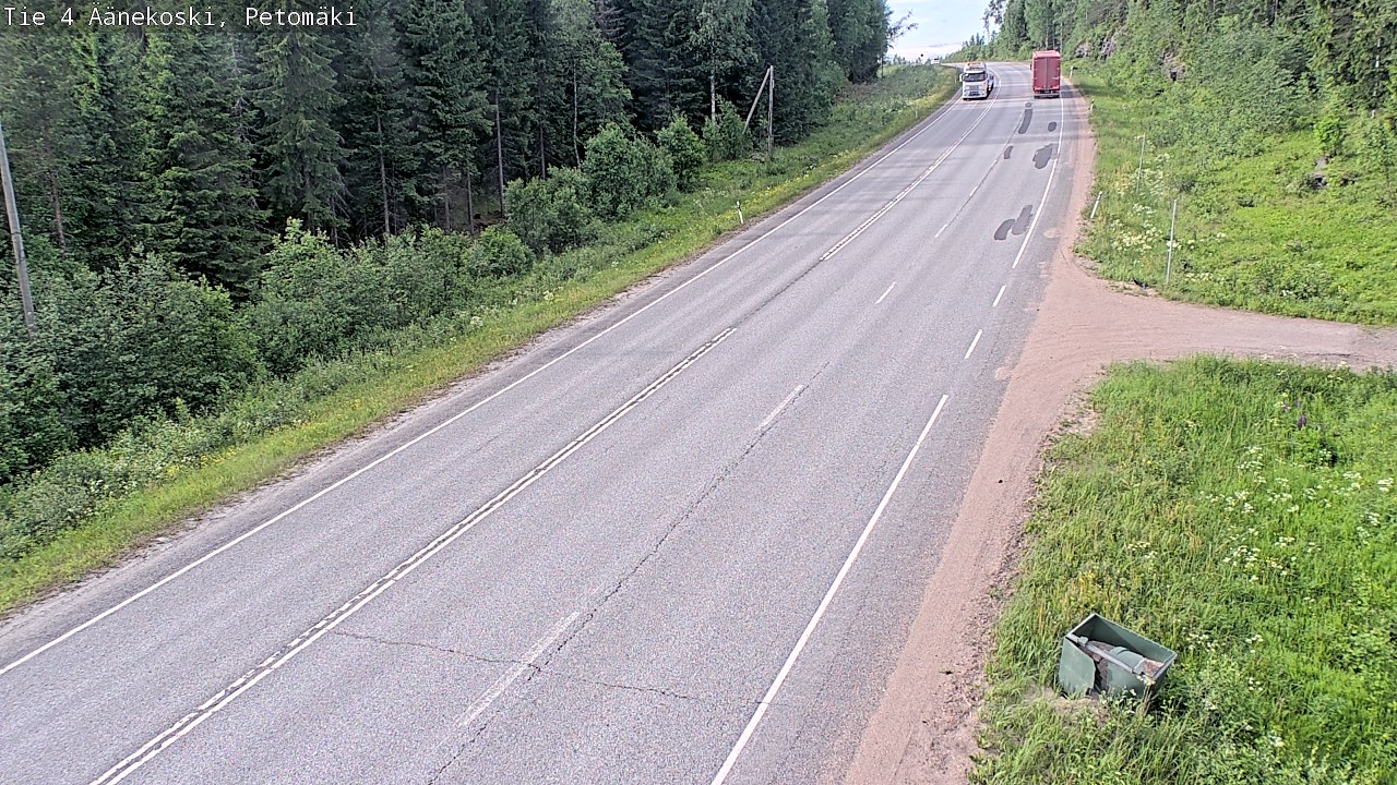 Kelikamerat Kuva Tie 4 Äänekoski. Petomäki, Äänekoski, Keski-Suomi