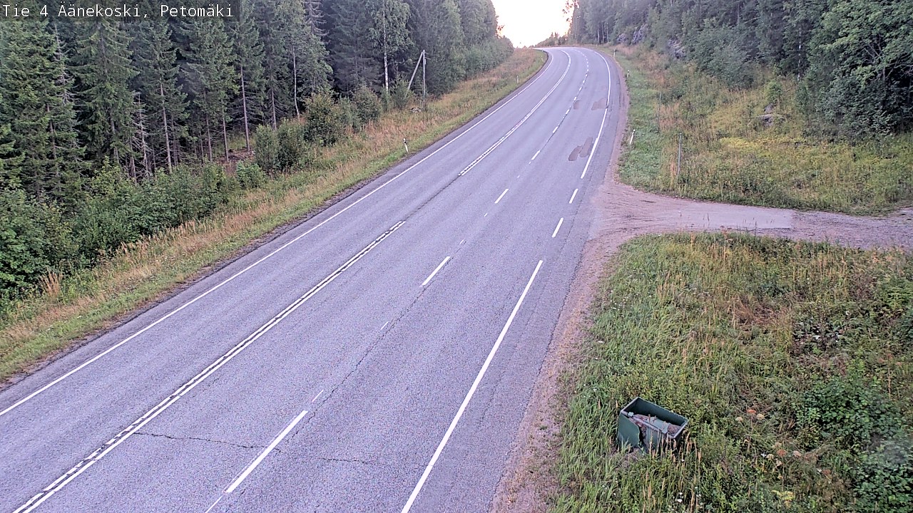 Kelikamerat Kuva Tie 4 Äänekoski. Petomäki, Äänekoski, Keski-Suomi
