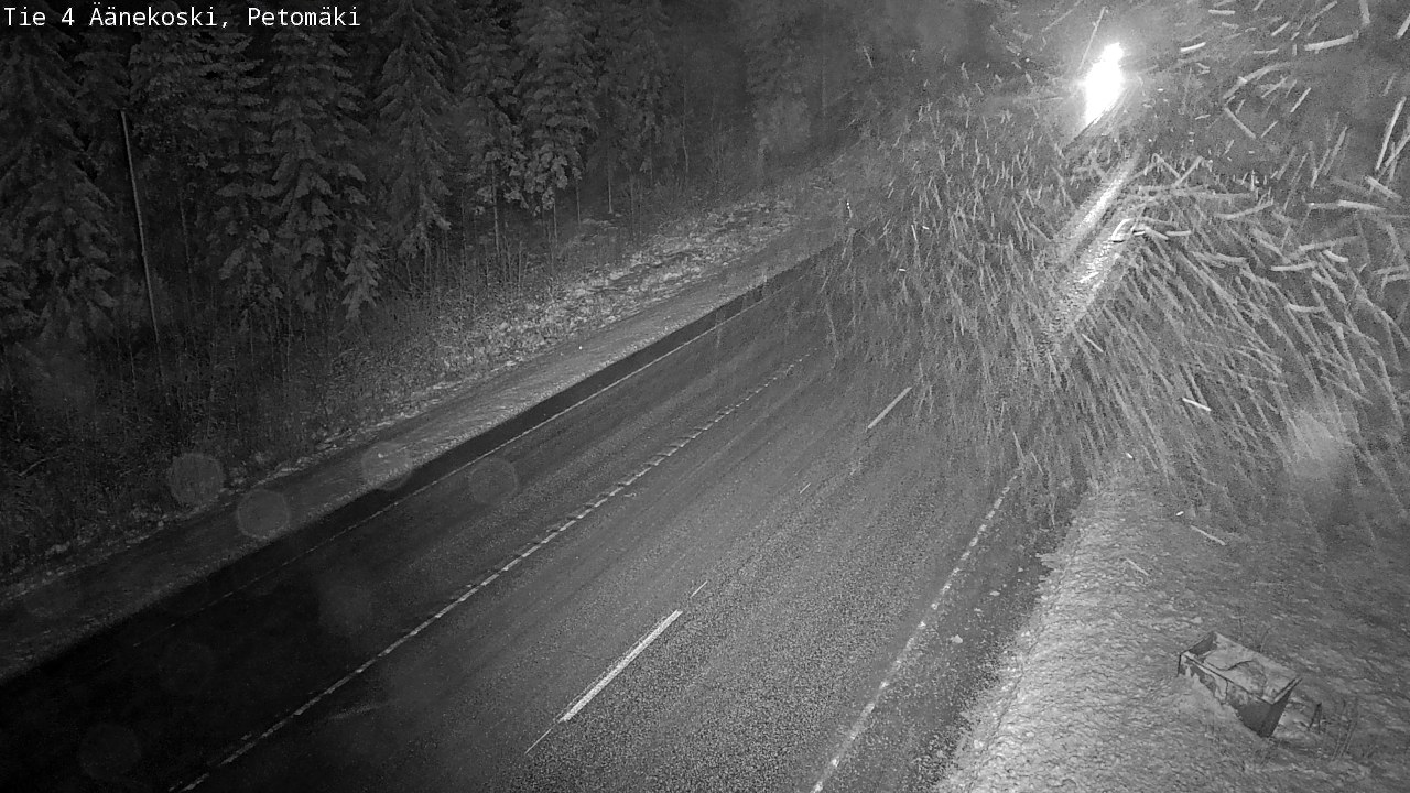 Weather Camera Image Väg 4 Äänekoski. PetomäkiPetomäki, Äänekoski, Keski-Suomi