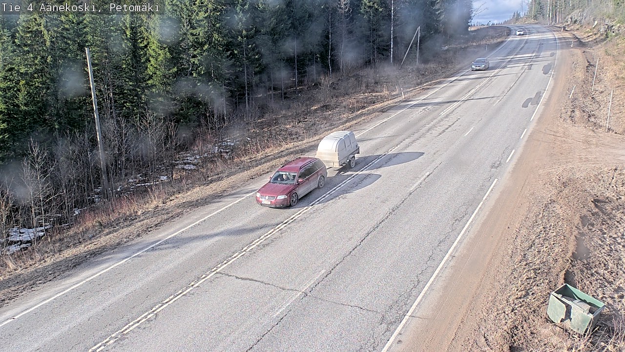 Kelikamerat Kuva Tie 4 Äänekoski. Petomäki, Äänekoski, Keski-Suomi