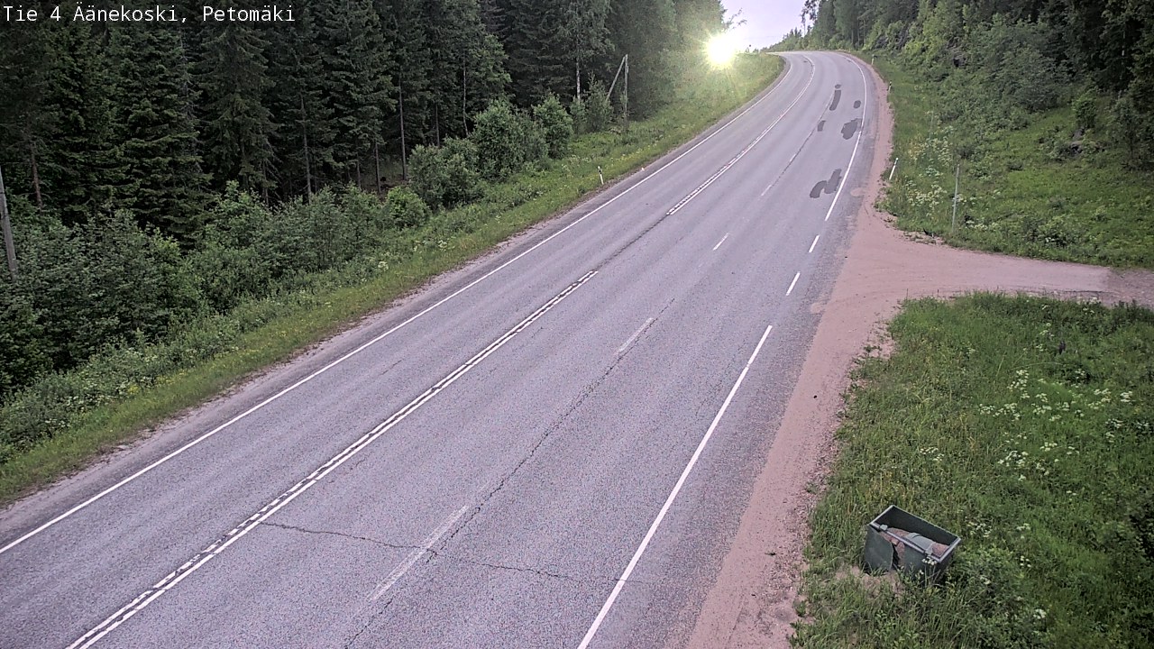 Kelikamerat Kuva Tie 4 Äänekoski. Petomäki, Äänekoski, Keski-Suomi