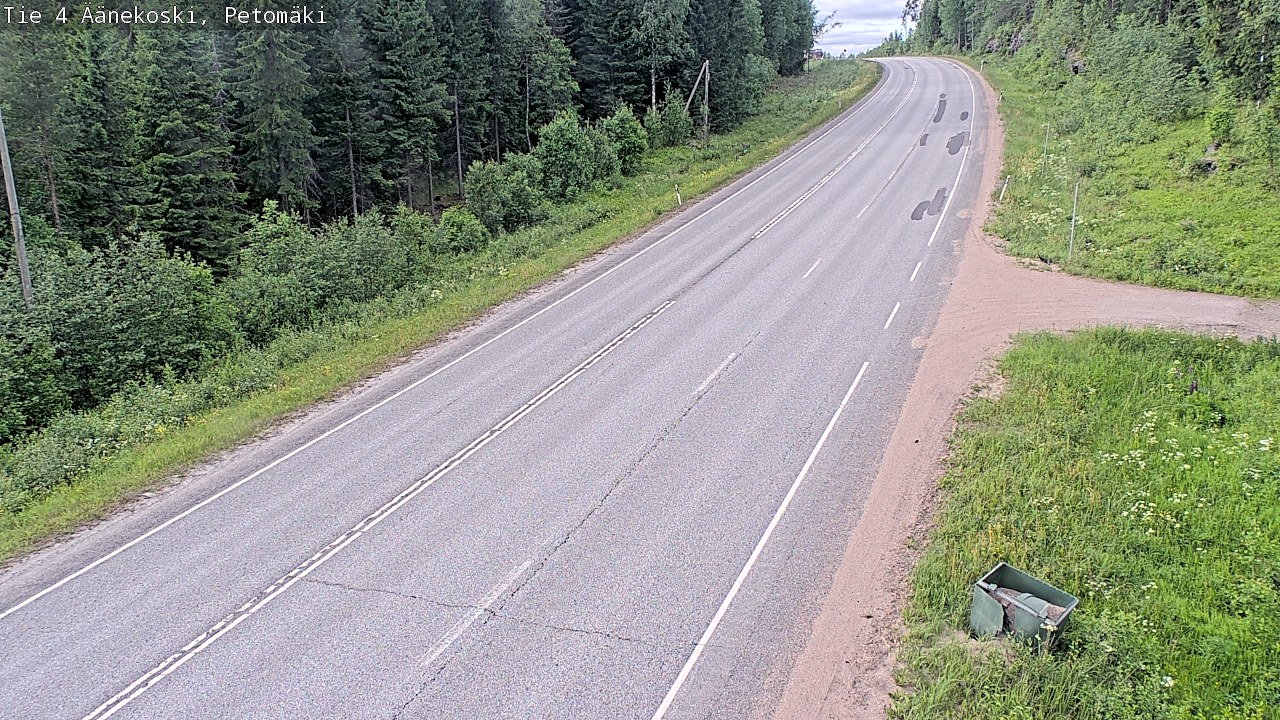 Kelikamerat Kuva Tie 4 Äänekoski. Petomäki, Äänekoski, Keski-Suomi