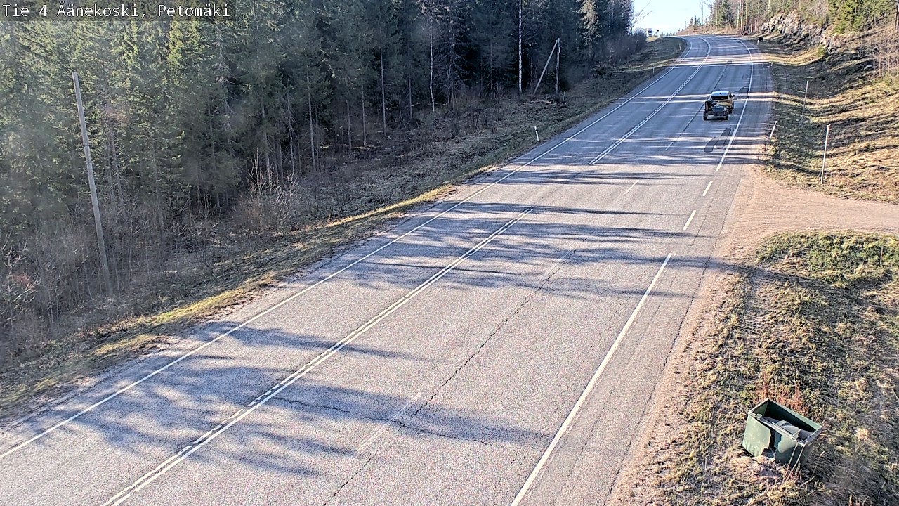 Kelikamerat Kuva Tie 4 Äänekoski. Petomäki, Äänekoski, Keski-Suomi