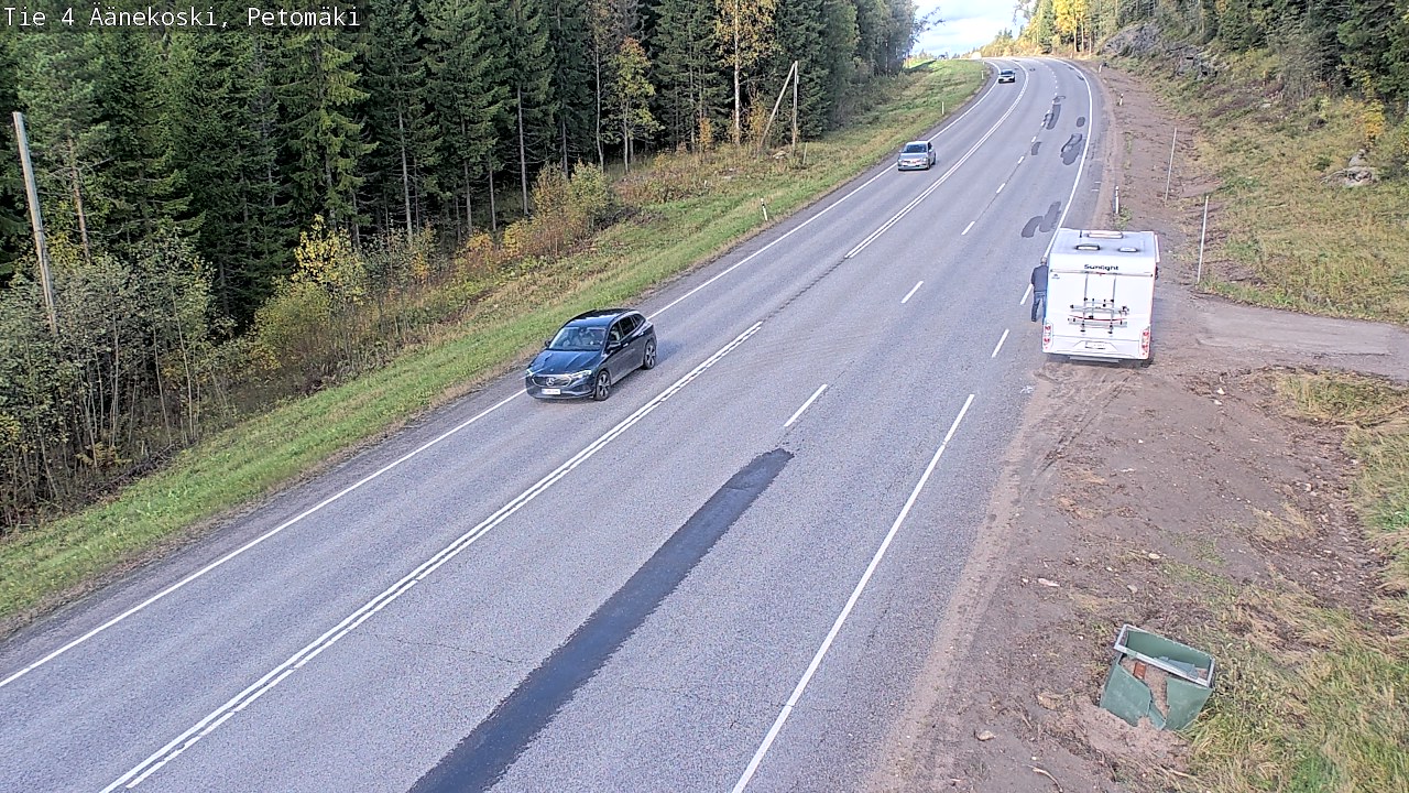 Weather Camera Image Road 4 Äänekoski. PetomäkiPetomäki, Äänekoski, Keski-Suomi