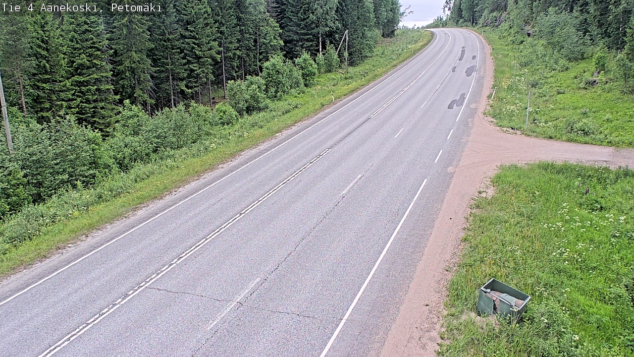 Kelikamerat Kuva Tie 4 Äänekoski. Petomäki, Äänekoski, Keski-Suomi