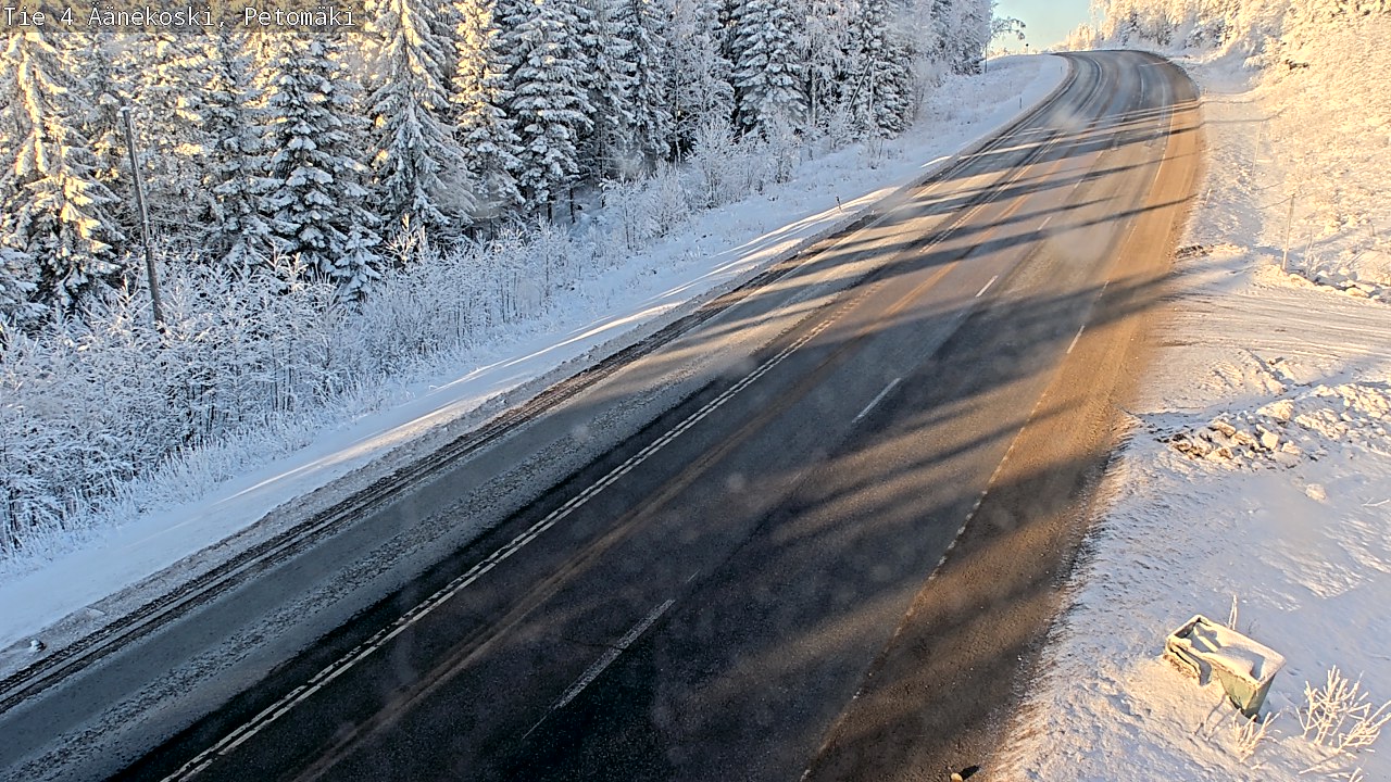 Weather Camera Image Road 4 Äänekoski. PetomäkiPetomäki, Äänekoski, Keski-Suomi
