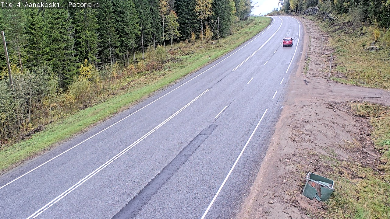 Kelikamerat Kuva Tie 4 Äänekoski. Petomäki, Äänekoski, Keski-Suomi