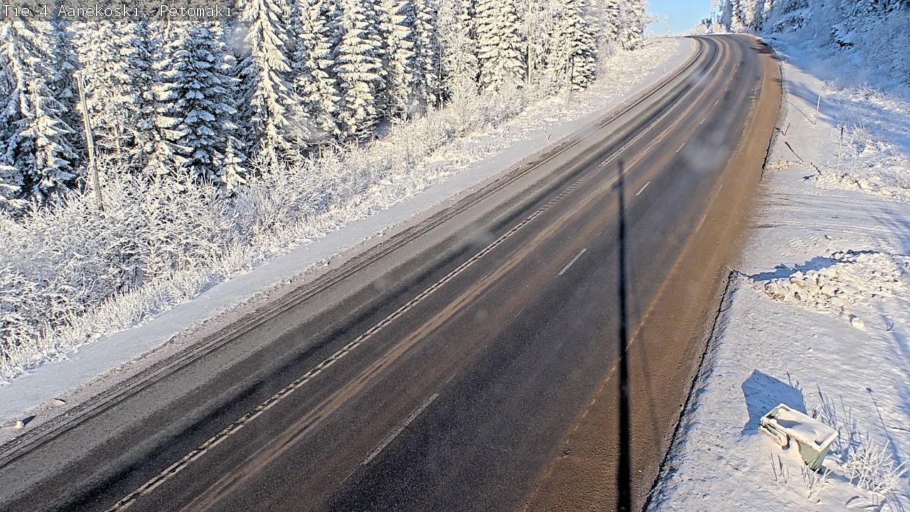 Weather Camera Image Road 4 Äänekoski. PetomäkiPetomäki, Äänekoski, Keski-Suomi