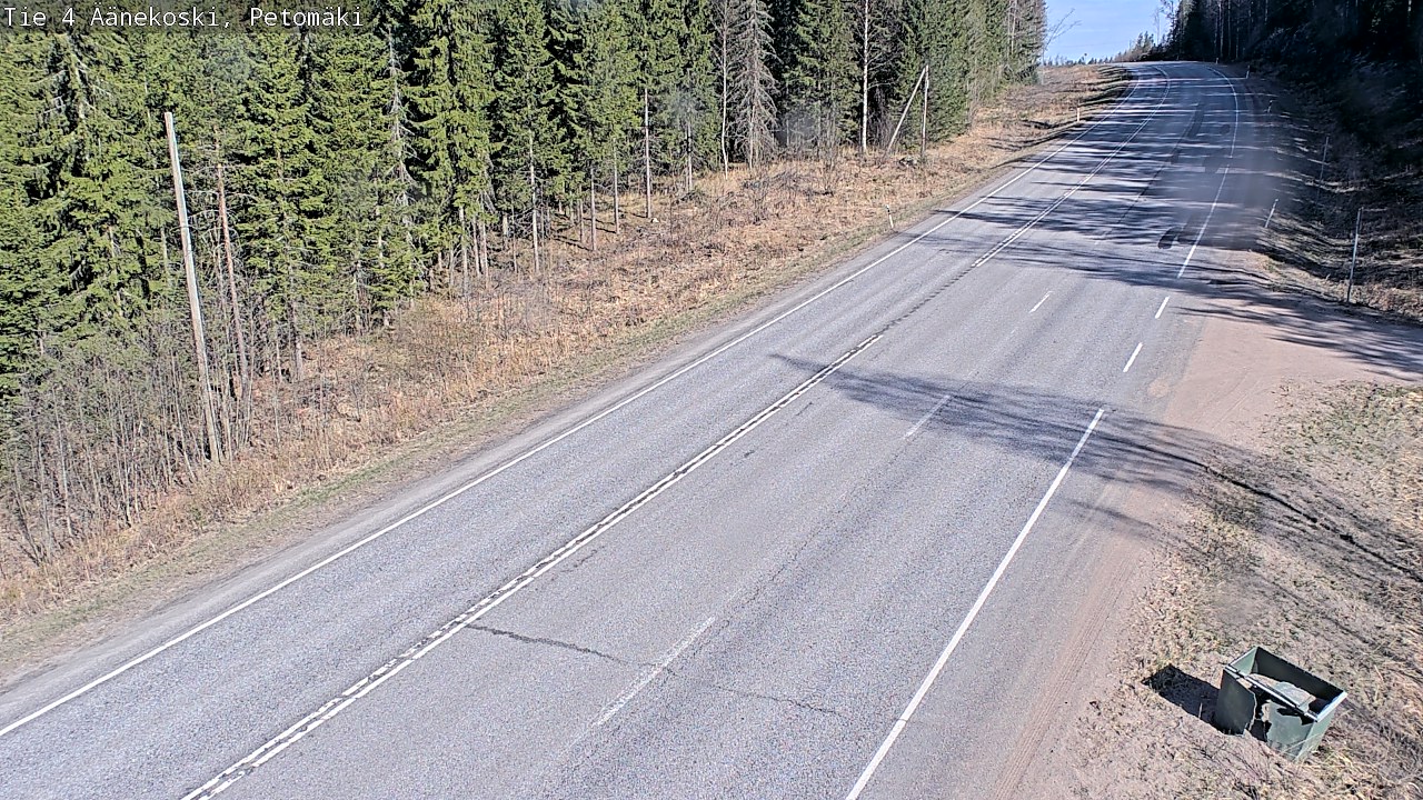 Kelikamerat Kuva Tie 4 Äänekoski. Petomäki, Äänekoski, Keski-Suomi