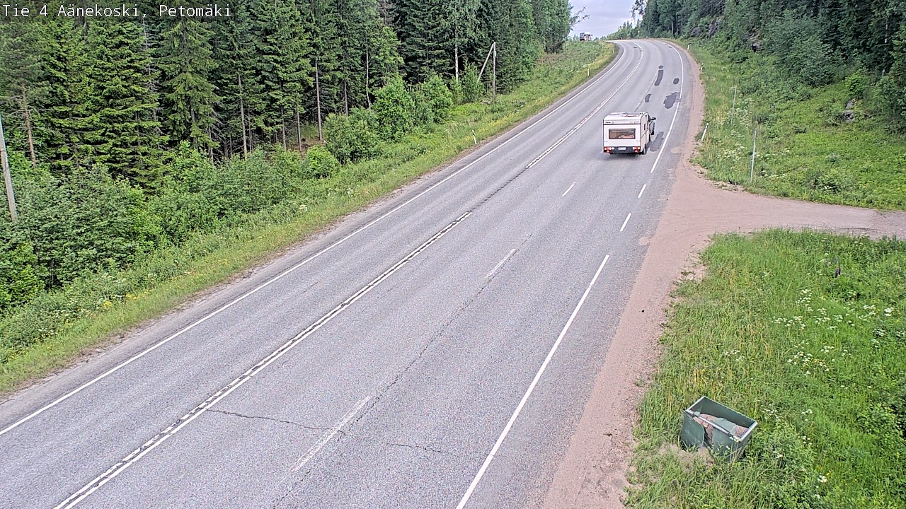 Kelikamerat Kuva Tie 4 Äänekoski. Petomäki, Äänekoski, Keski-Suomi
