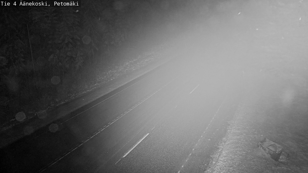 Weather Camera Image Väg 4 Äänekoski. PetomäkiPetomäki, Äänekoski, Keski-Suomi