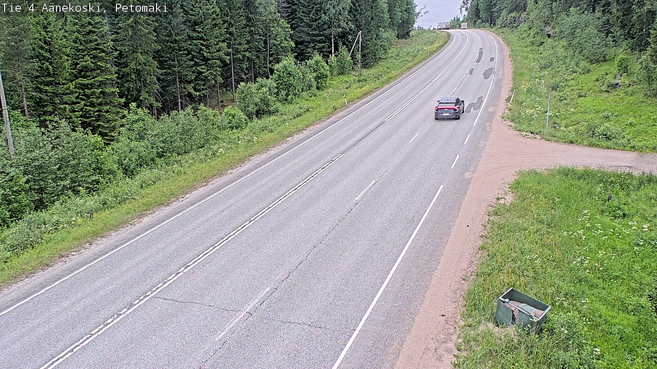 Kelikamerat Kuva Tie 4 Äänekoski. Petomäki, Äänekoski, Keski-Suomi