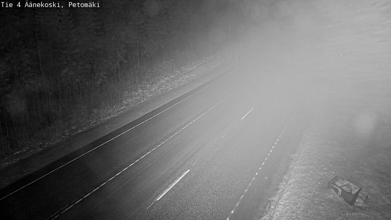 Weather Camera Image Väg 4 Äänekoski. PetomäkiPetomäki, Äänekoski, Keski-Suomi