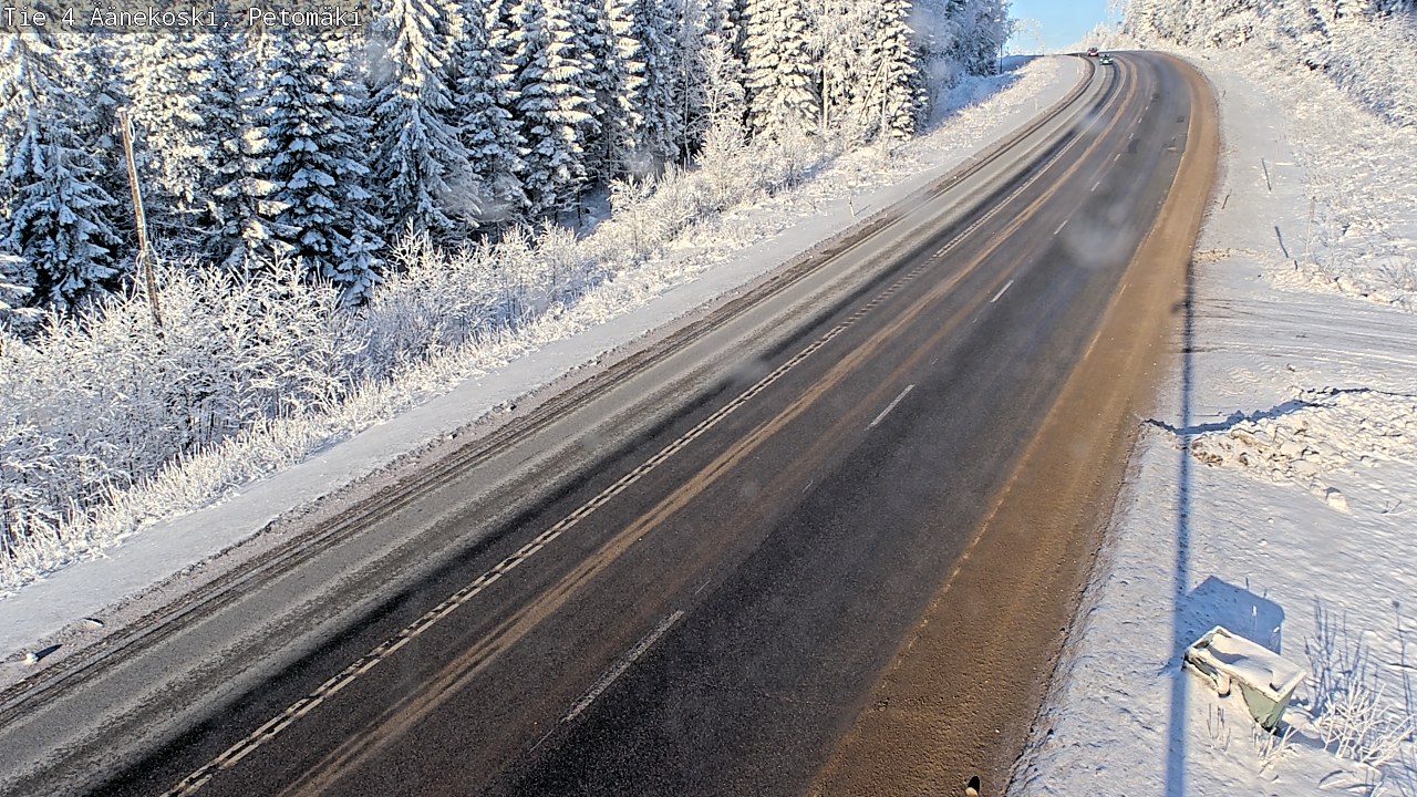 Weather Camera Image Road 4 Äänekoski. PetomäkiPetomäki, Äänekoski, Keski-Suomi