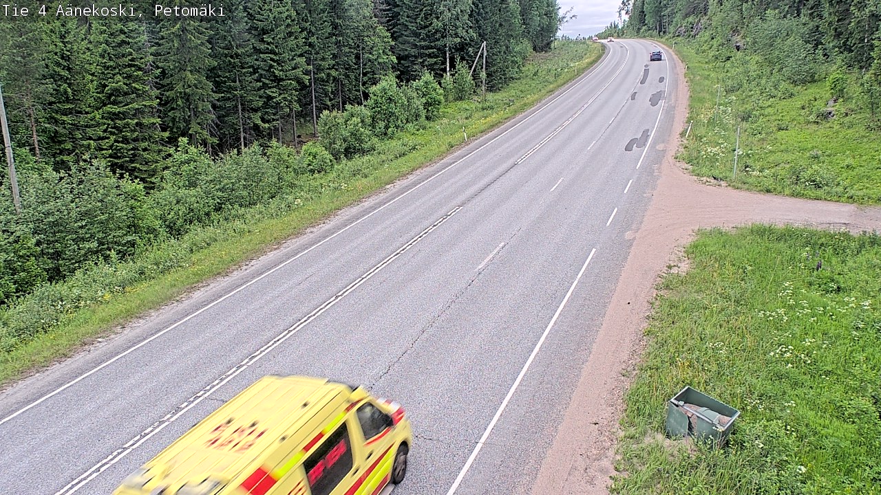 Kelikamerat Kuva Tie 4 Äänekoski. Petomäki, Äänekoski, Keski-Suomi