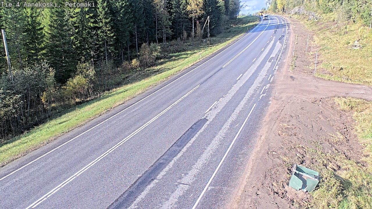 Kelikamerat Kuva Tie 4 Äänekoski. Petomäki, Äänekoski, Keski-Suomi